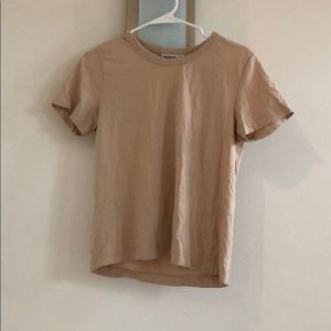 Tan Weekday tshirt